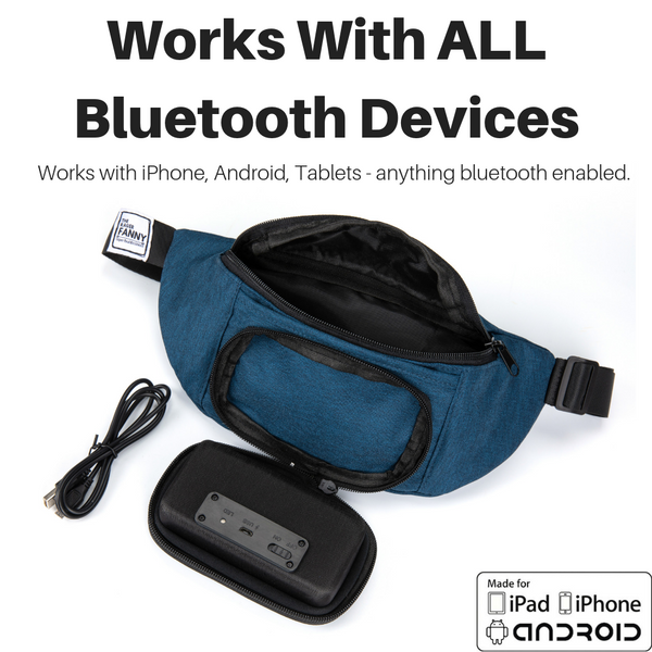 Fanny pack with speakers hot sale cheap