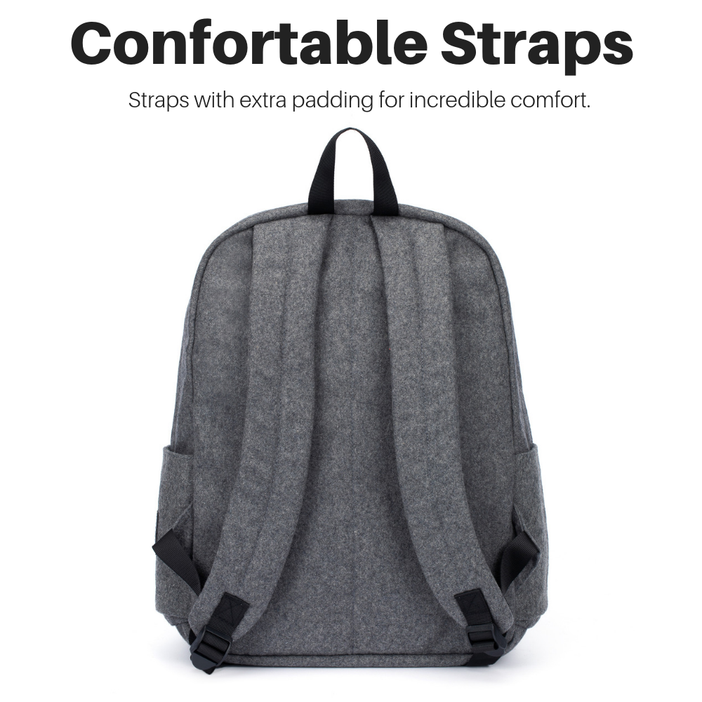 Bluetooth Backpack with Speakers & Subwoofer (Gray)