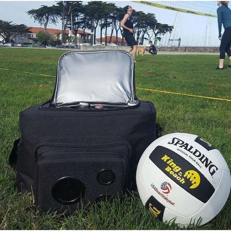 Bluetooth Cooler With Speakers (Black)