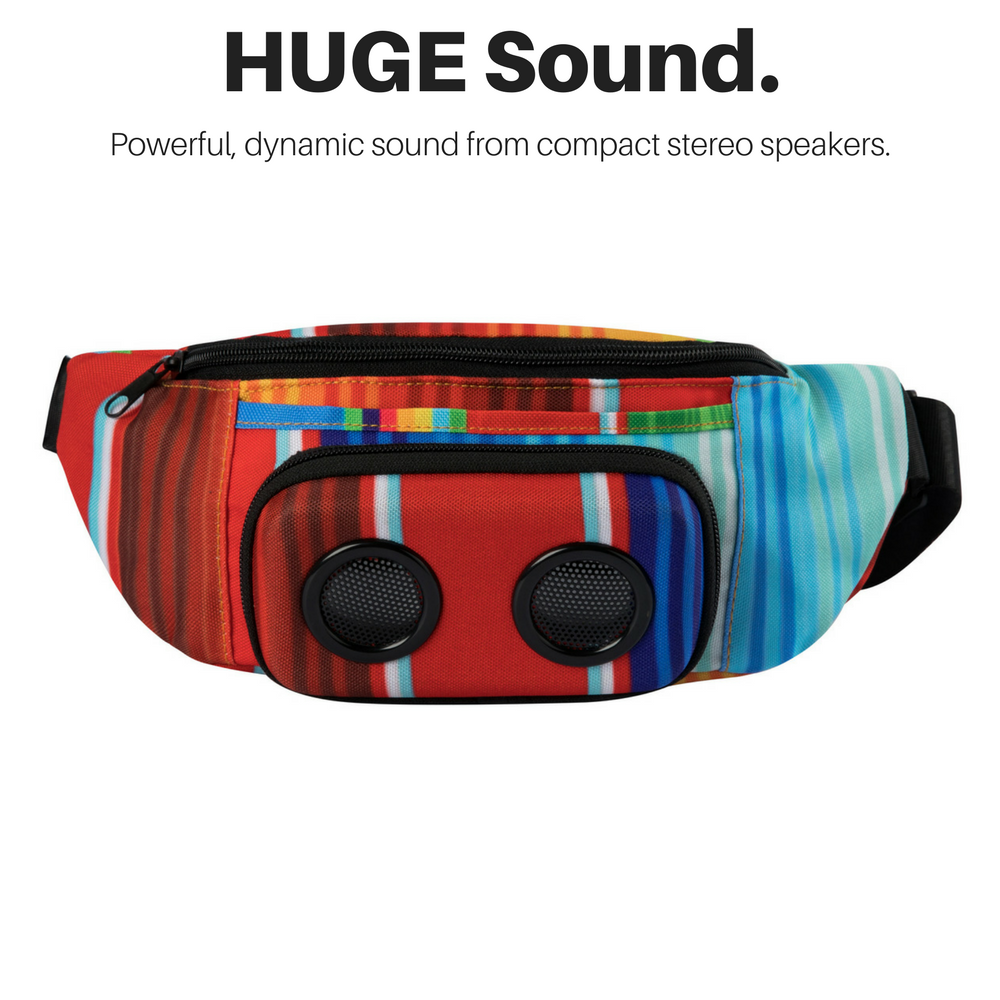 Rainbow Fanny pack huge sound