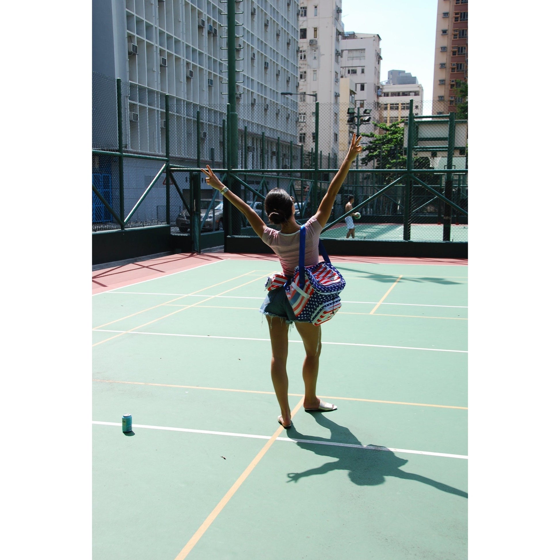 Bluetooth Cooler With Speakers (American Flag)