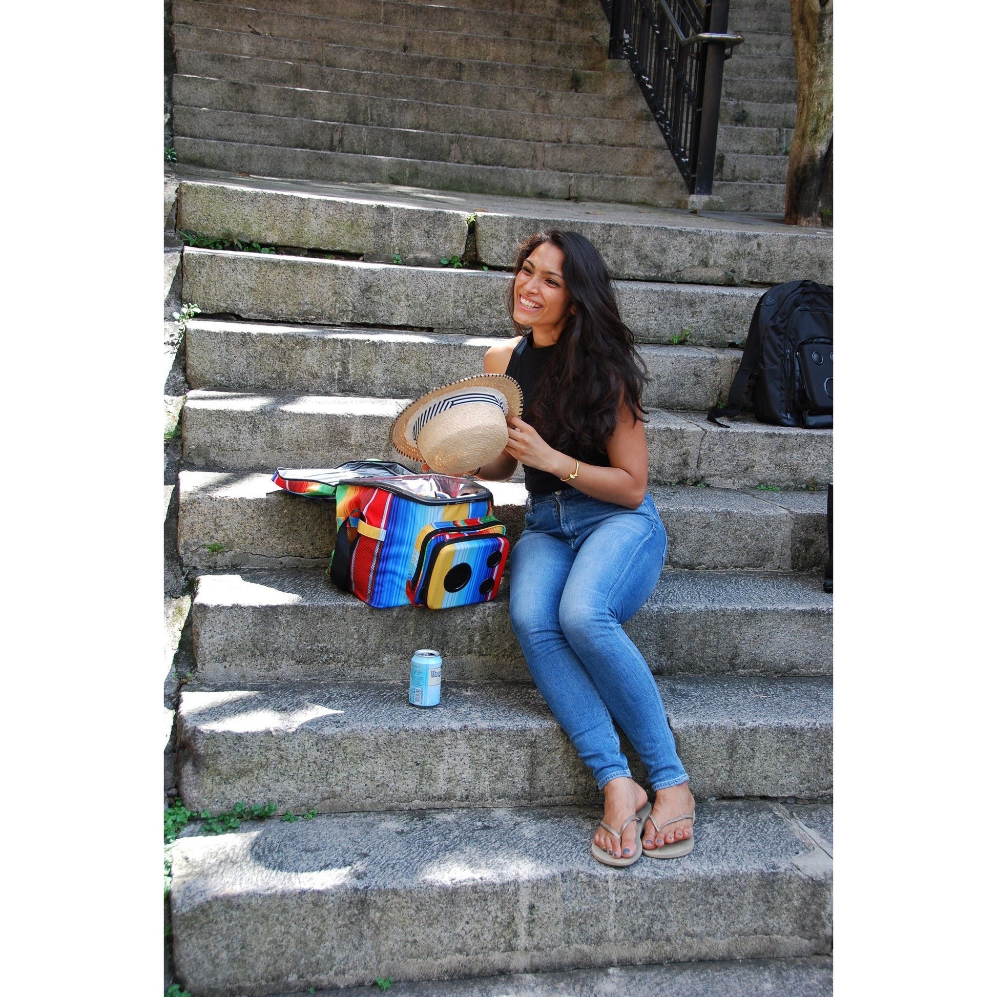 Rainbow Bluetooth Cooler With Speakers 