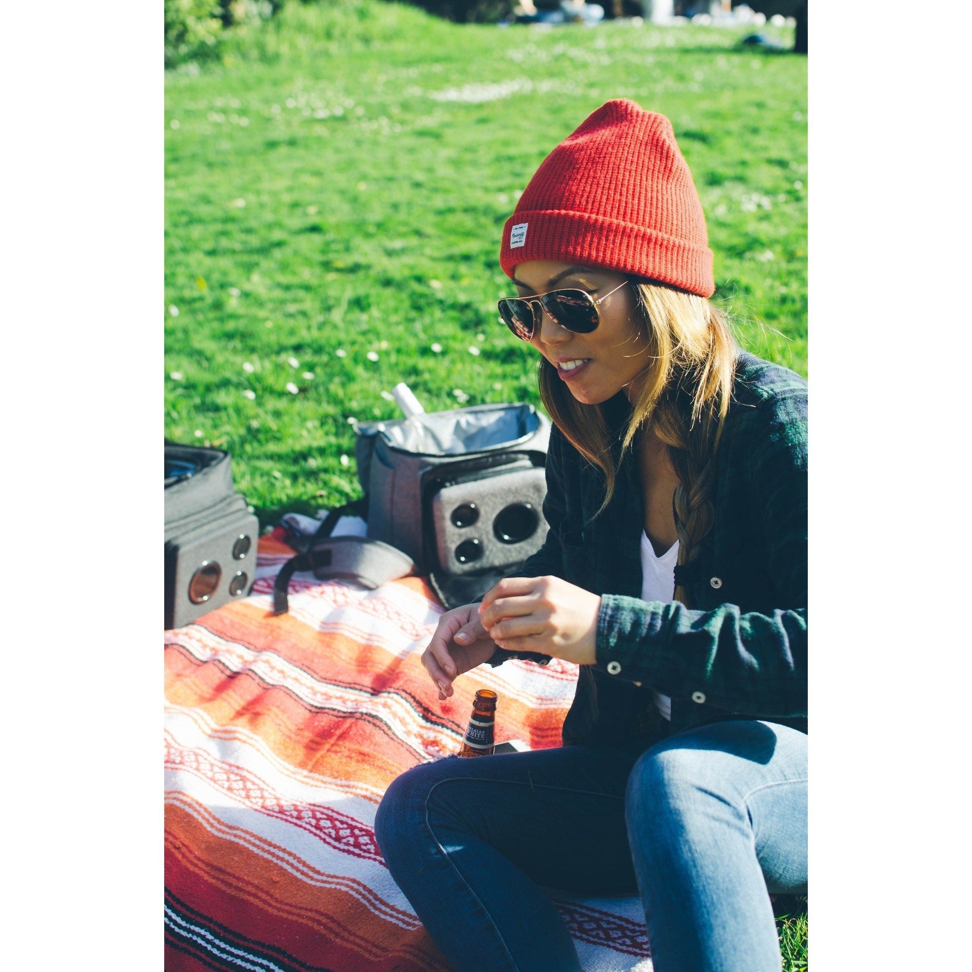 Bluetooth Cooler With Speakers (Black)